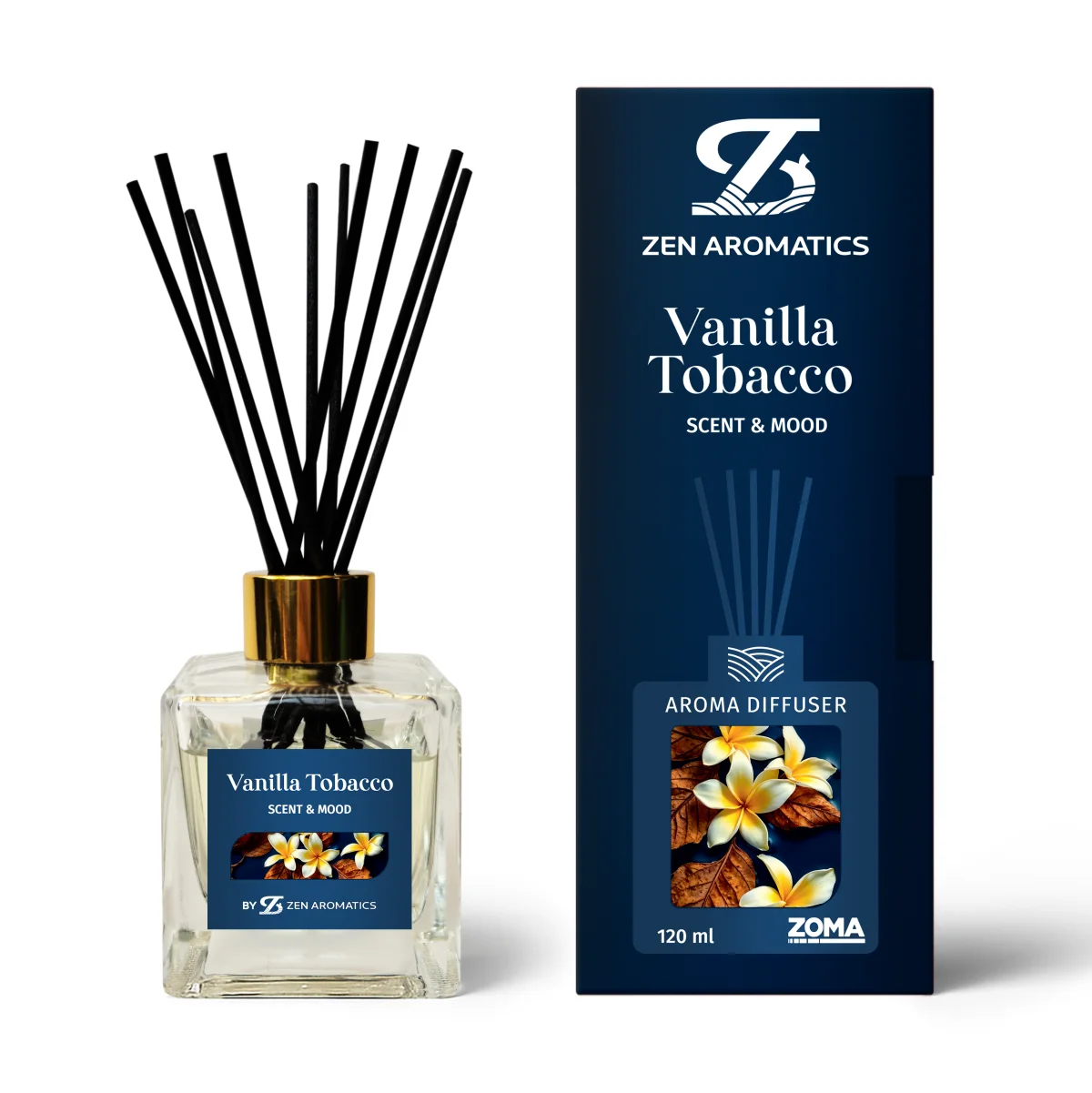 ZEN Aromatics Vanilla Tobaco - ვანილა ტობაკო  120მლ